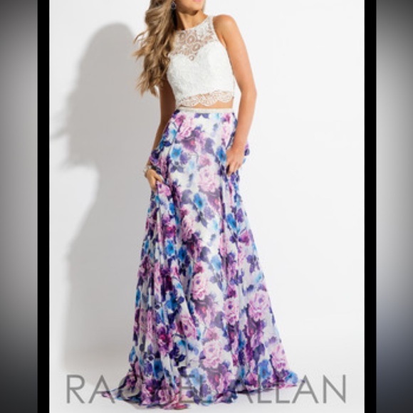 Rachel Allan Two Piece Formal Dress Size 6